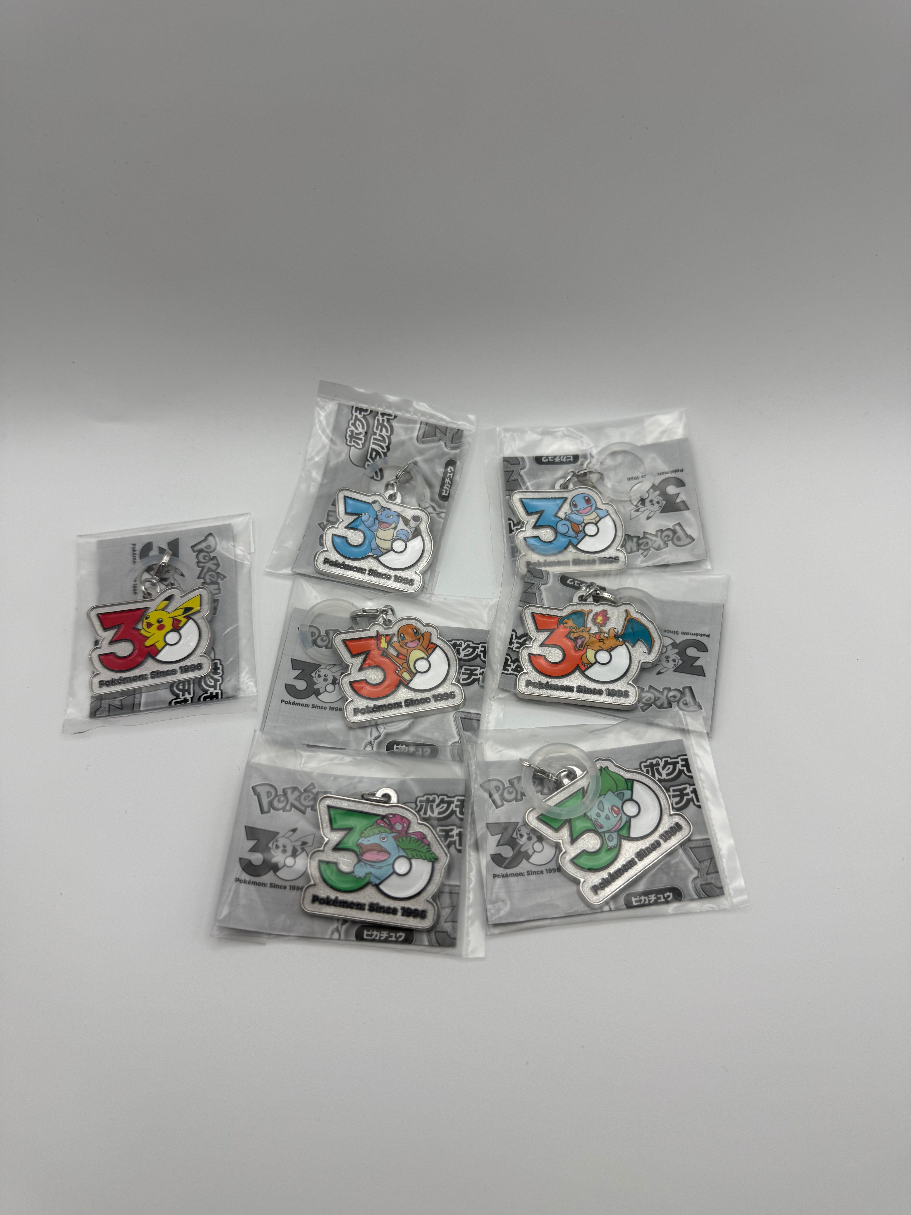 Pokemon 30th Anniversary Keychain