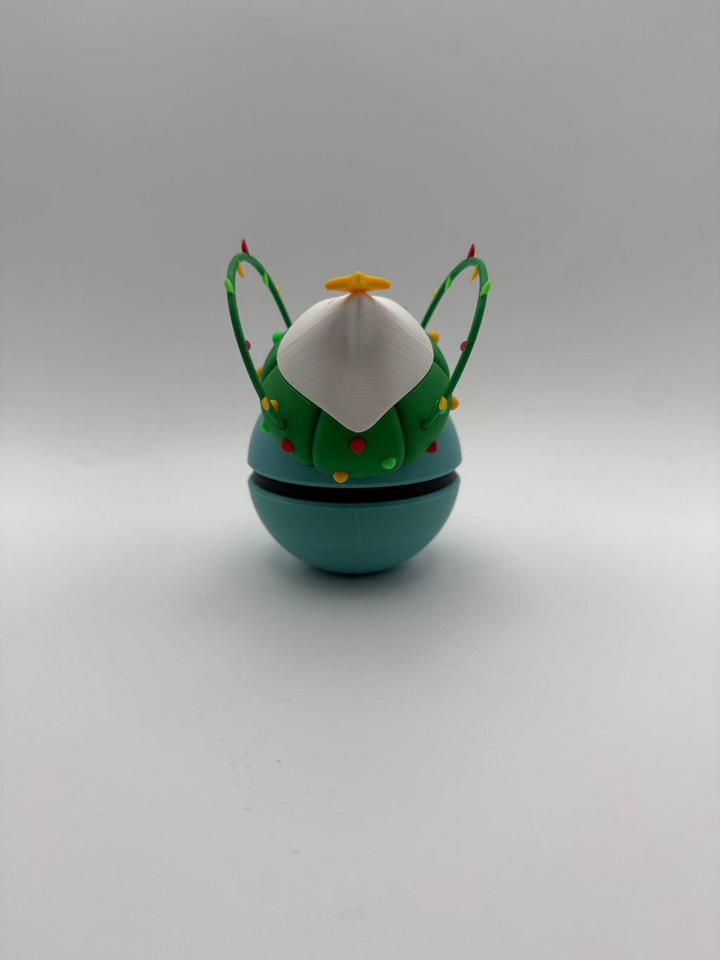 Christmas Bulbasaur Pokeball