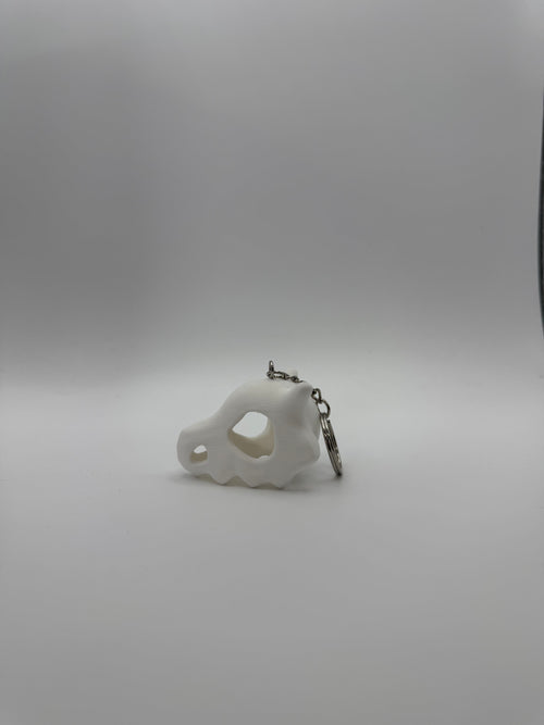 Cubone Skull Keychain